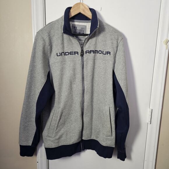 Under Armour Mens UA Storm Full Zip Sweatshirt Jacket Size L Preppy Academic - Picture 1 of 6